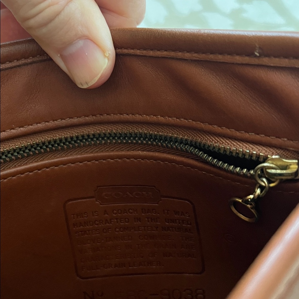 Coach Brown Crossbody Bag - Picture 9 of 9